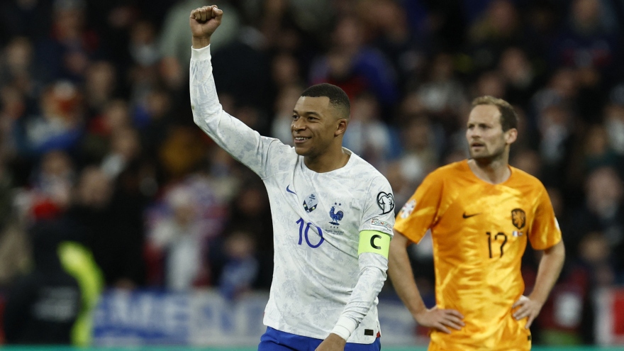 Kết quả Vòng loại EURO 2024: Pháp đại thắng Hà Lan, Bỉ đè bẹp Thuỵ Điển